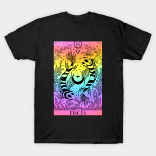 Zodiac sign tarot card Pisces T-Shirt